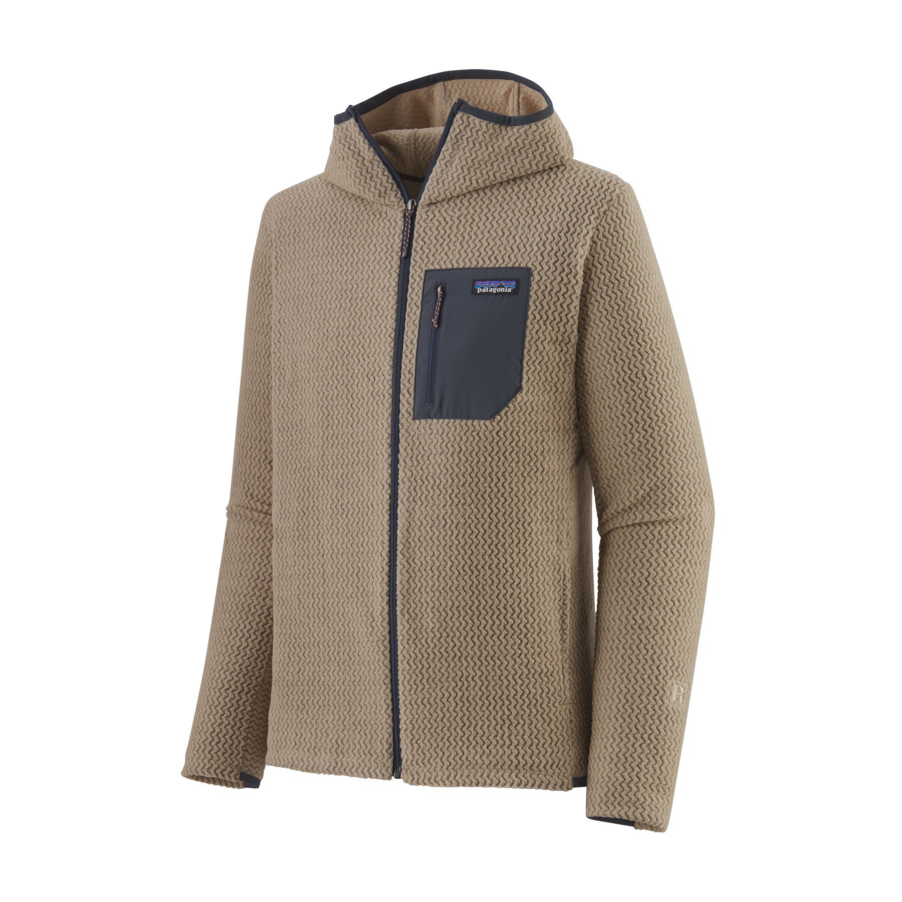 Patagonia Men s R1 Air Full Zip Technical Fleece Hoody Oar Tan