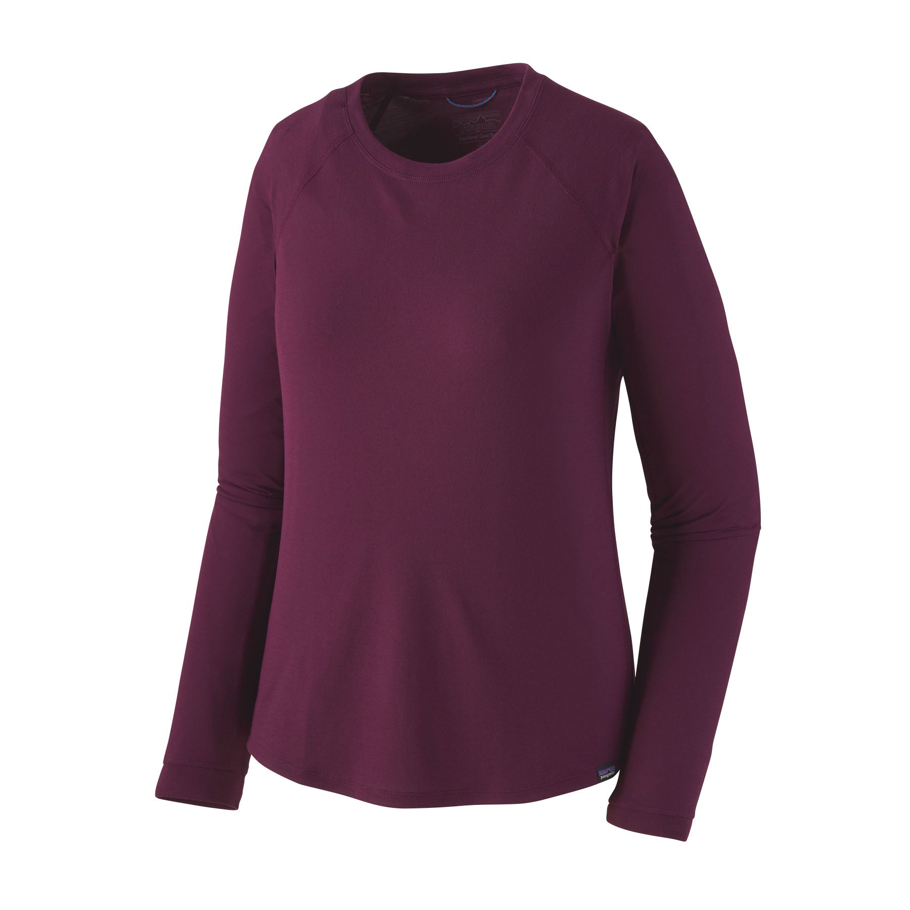 Women s Long Sleeved Capilene Cool Trail Shirt Night Plum