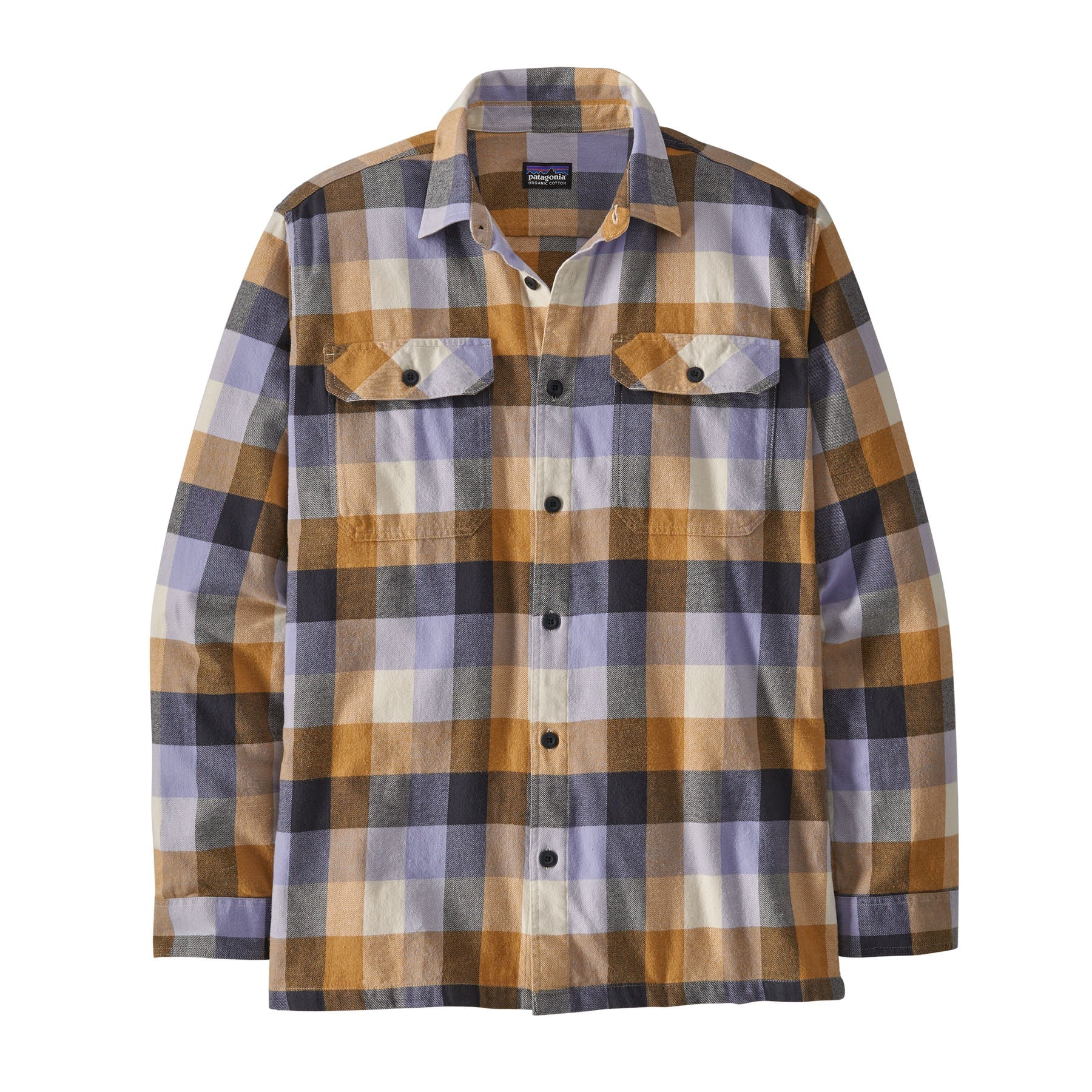 Men's Long-Sleeved Organic Cotton Midweight Fjord Flannel Shirt