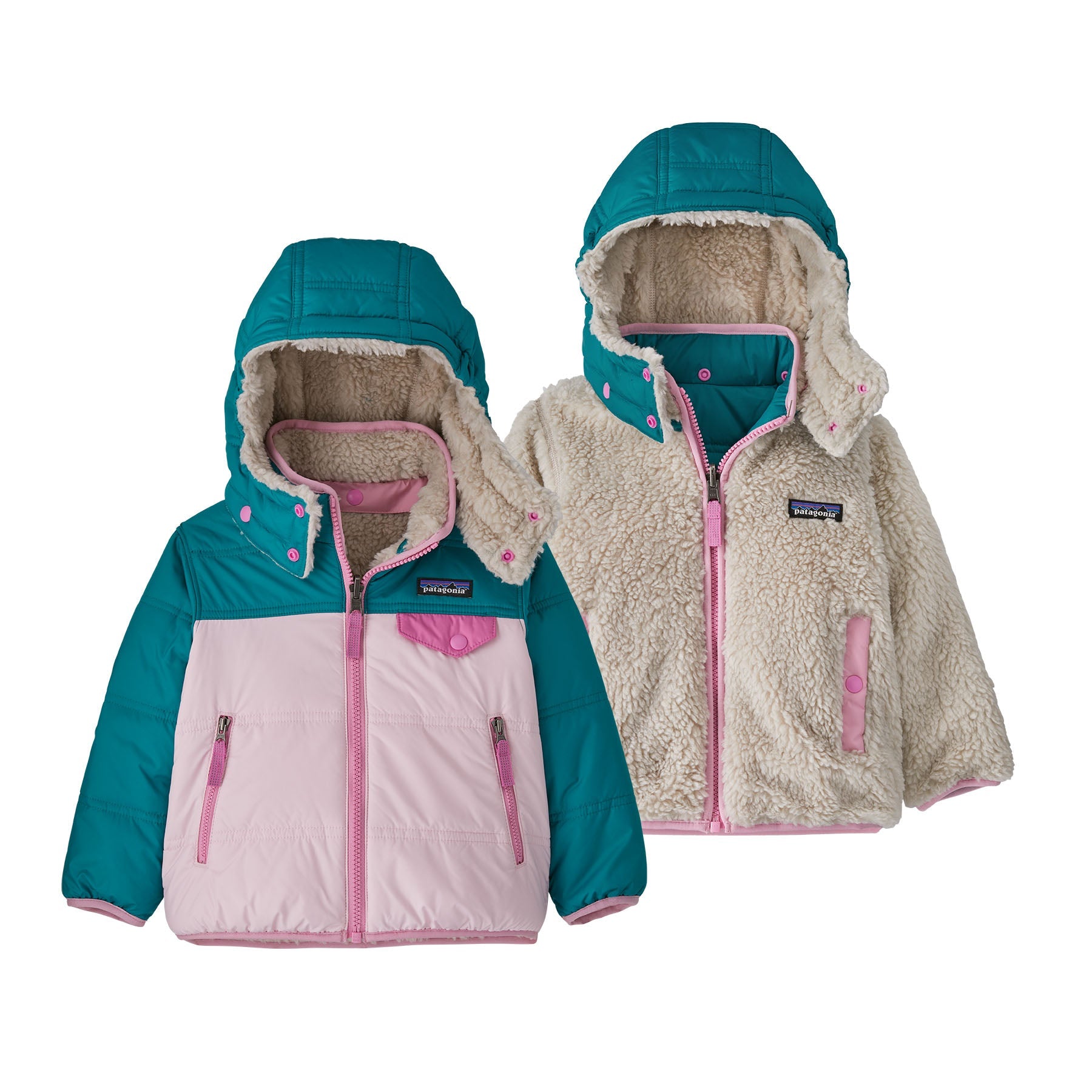 Patagonia baby 2025 reversible jacket