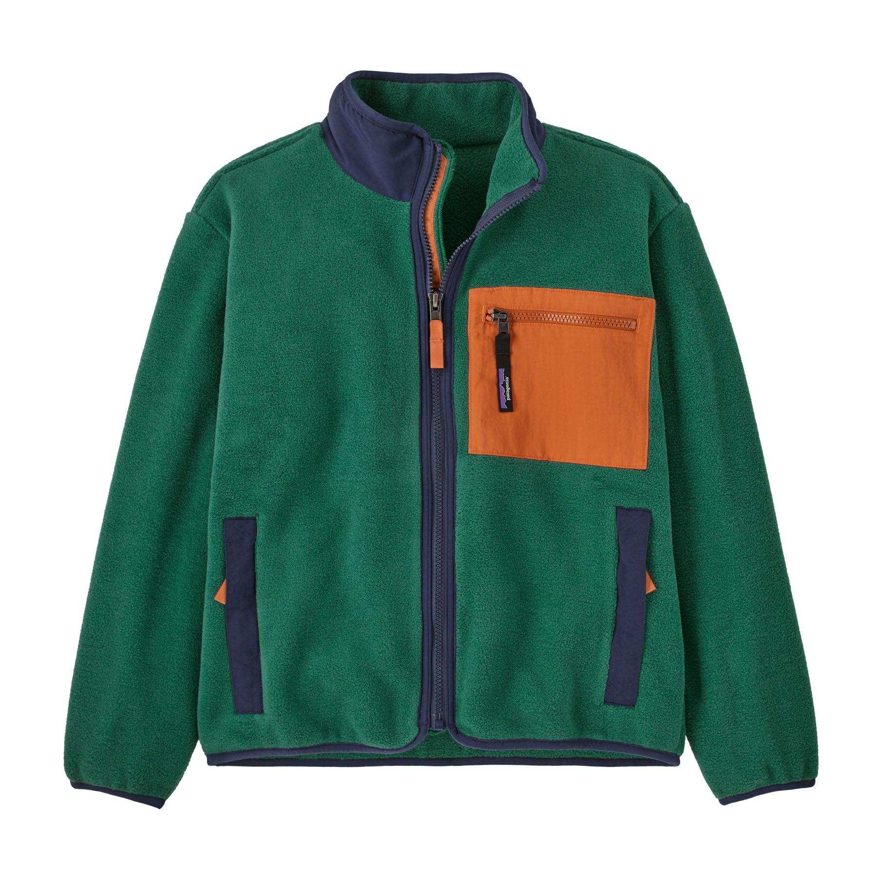 Patagonia Kids Synchilla Fleece Jacket Conifer Green