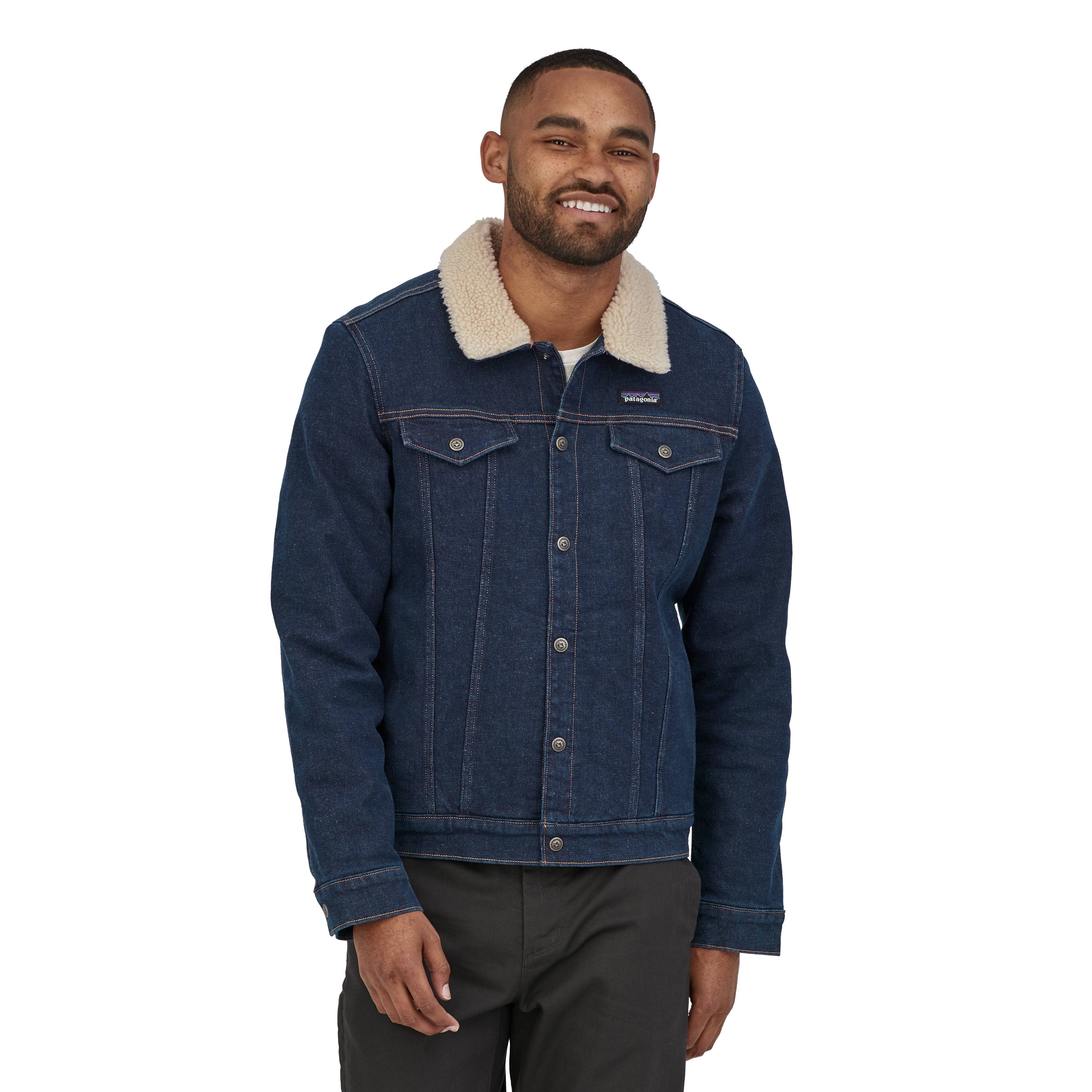 Patagonia corduroy cheap trucker jacket