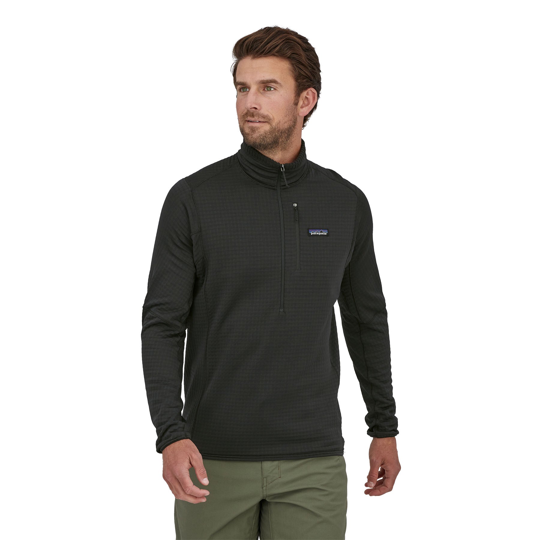 Patagonia men's full zip fleece jacket sale