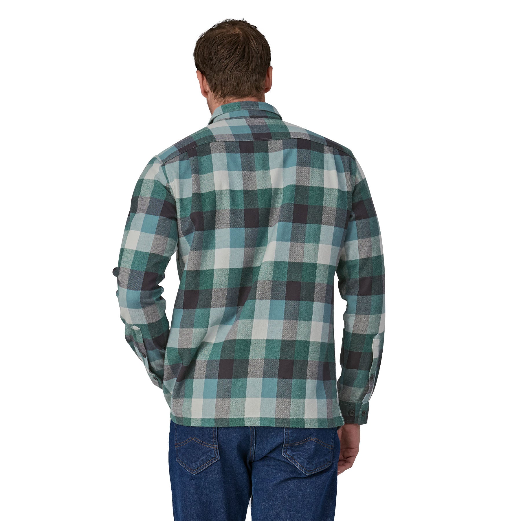 Men's Long-Sleeved Organic Cotton Midweight Fjord Flannel Shirt