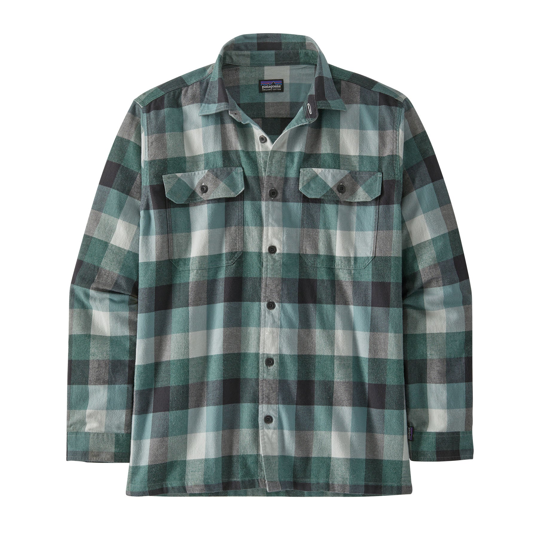 Men's Long-Sleeved Organic Cotton Midweight Fjord Flannel Shirt