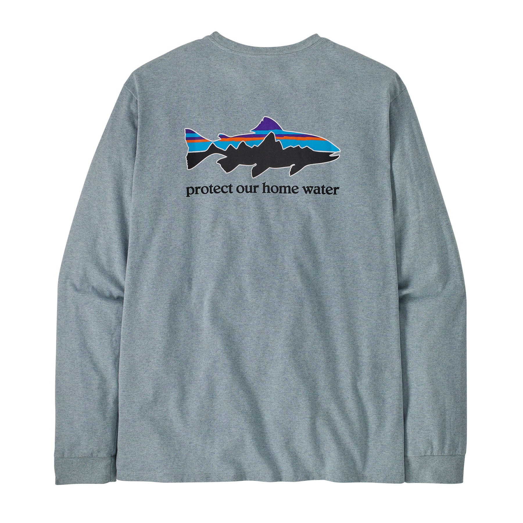 Men's Long-Sleeved Home Water Trout Responsibili-Tee®