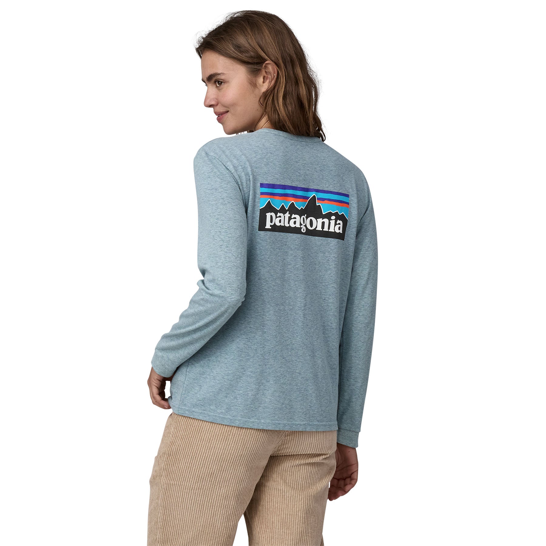 Women's Long-Sleeved P-6 Logo Responsibili-Tee®