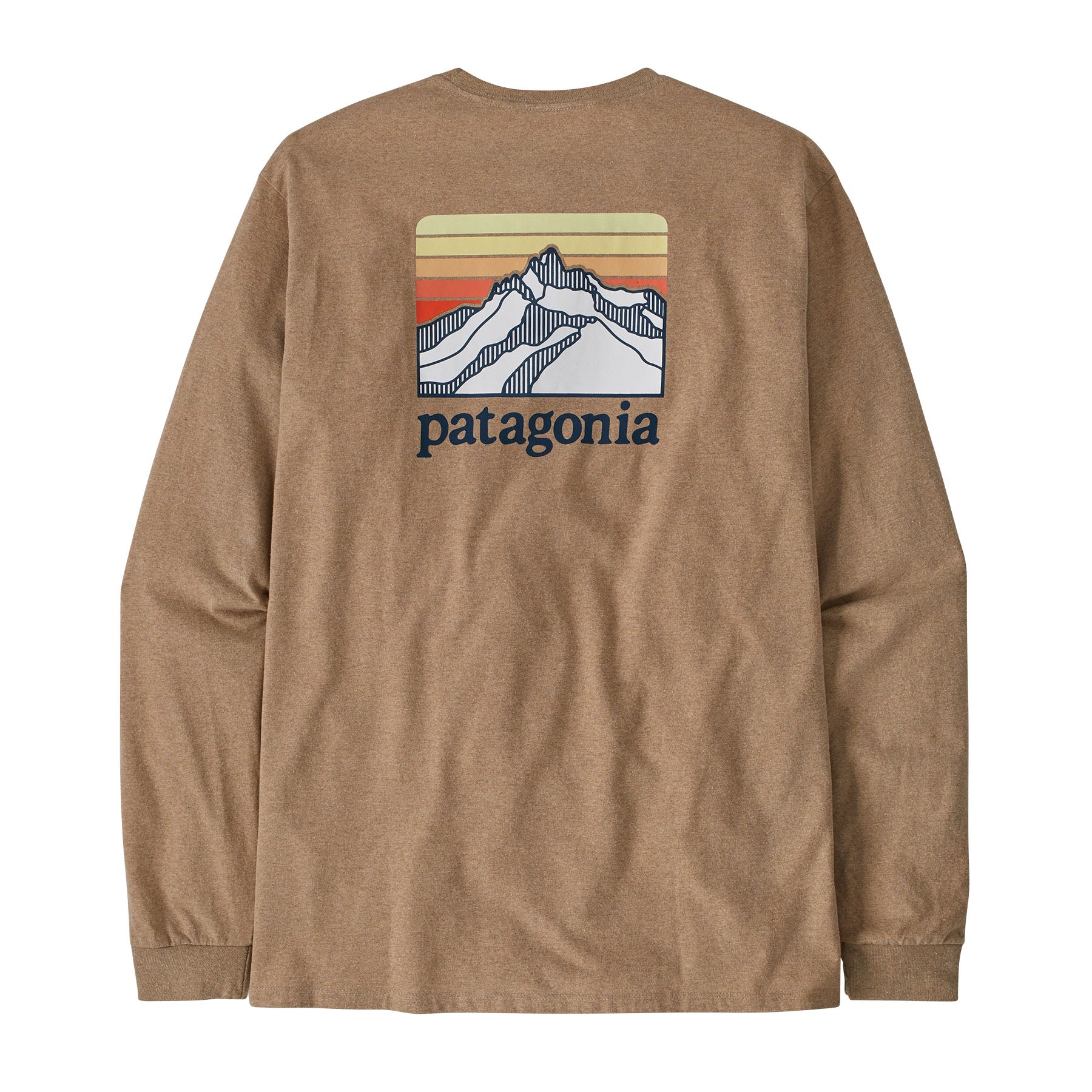 Men's Long-Sleeved Line Logo Ridge Responsibili-Tee®