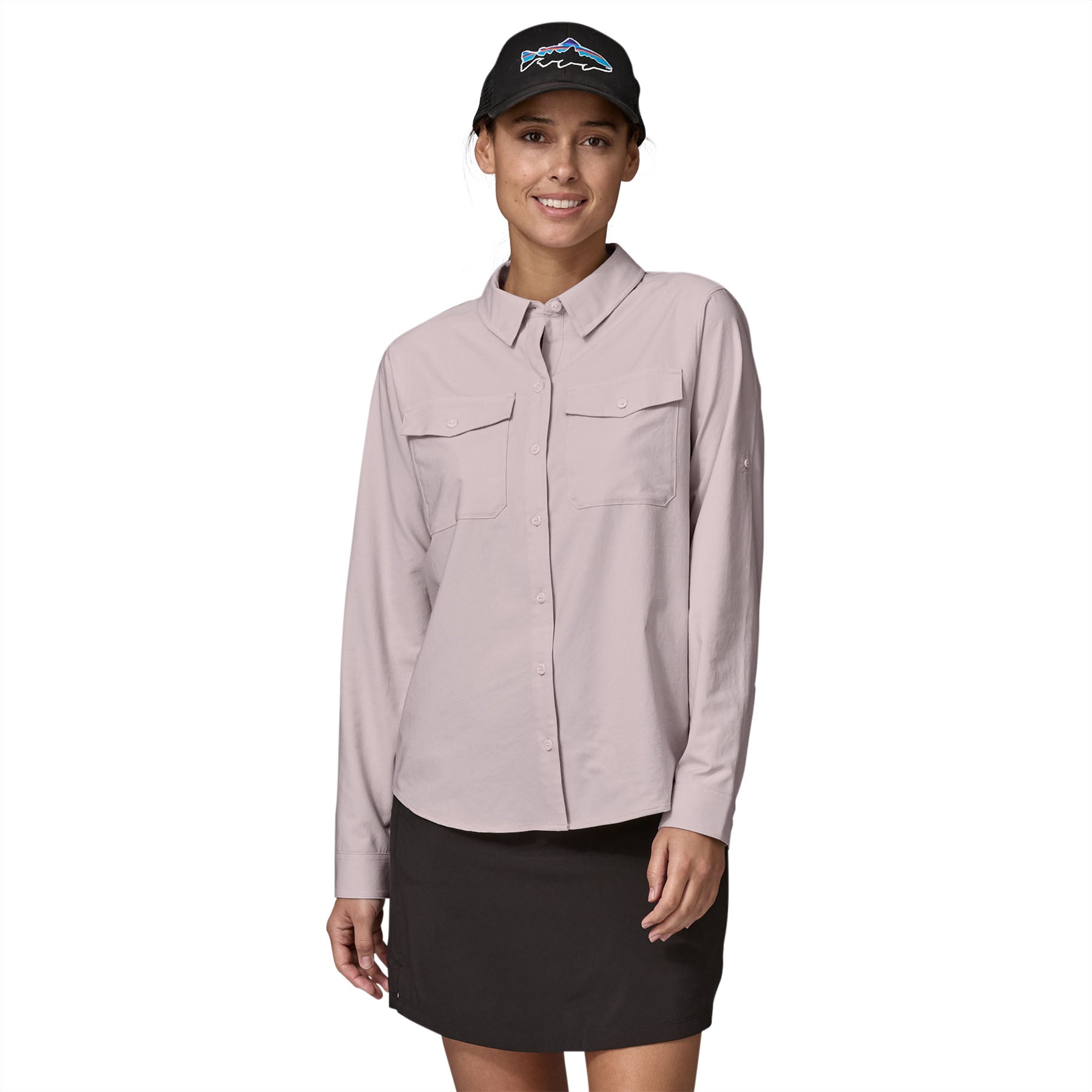 Women's Long-Sleeved Self-Guided Sun Shirt