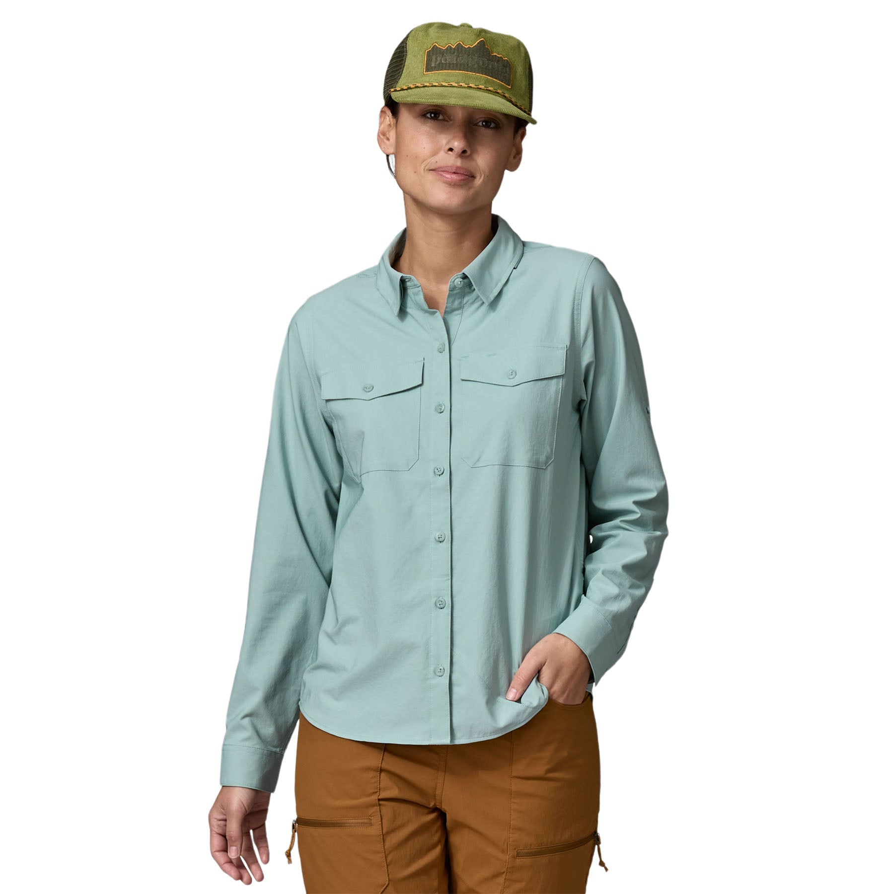 Women's Long-Sleeved Self-Guided Sun Shirt