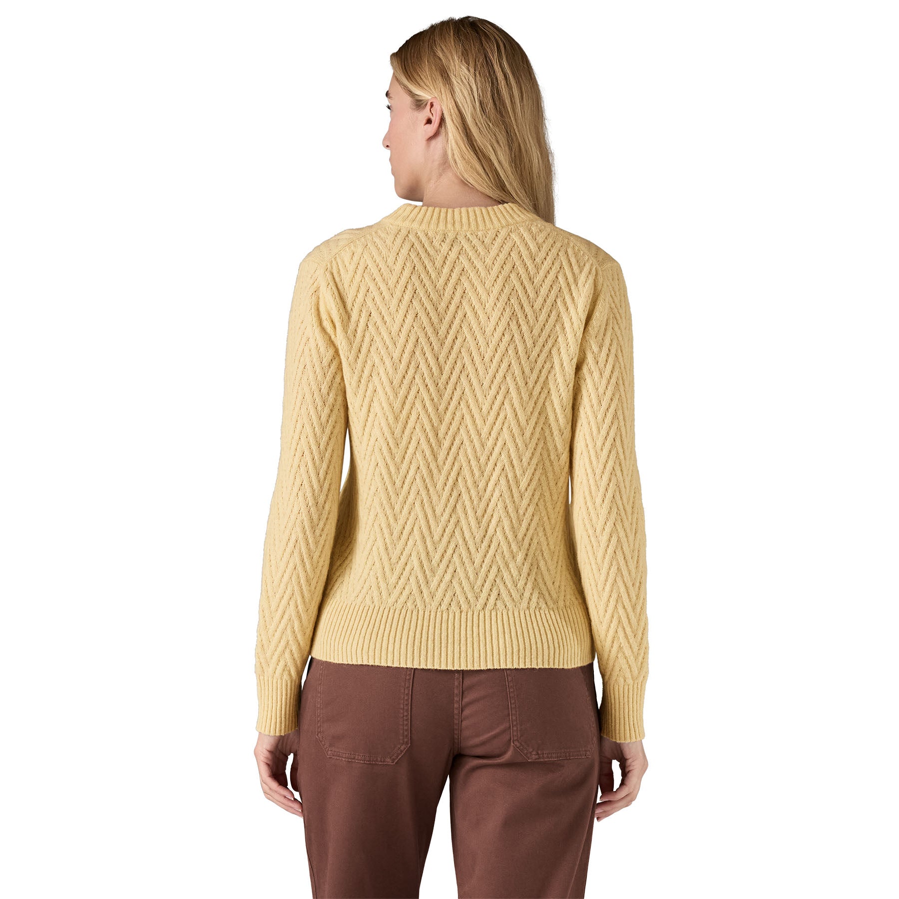 Women's Recycled Wool-Blend Crewneck Sweater