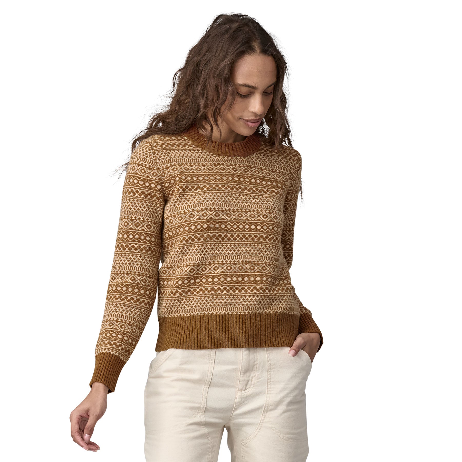 Women's Recycled Wool-Blend Crewneck Sweater