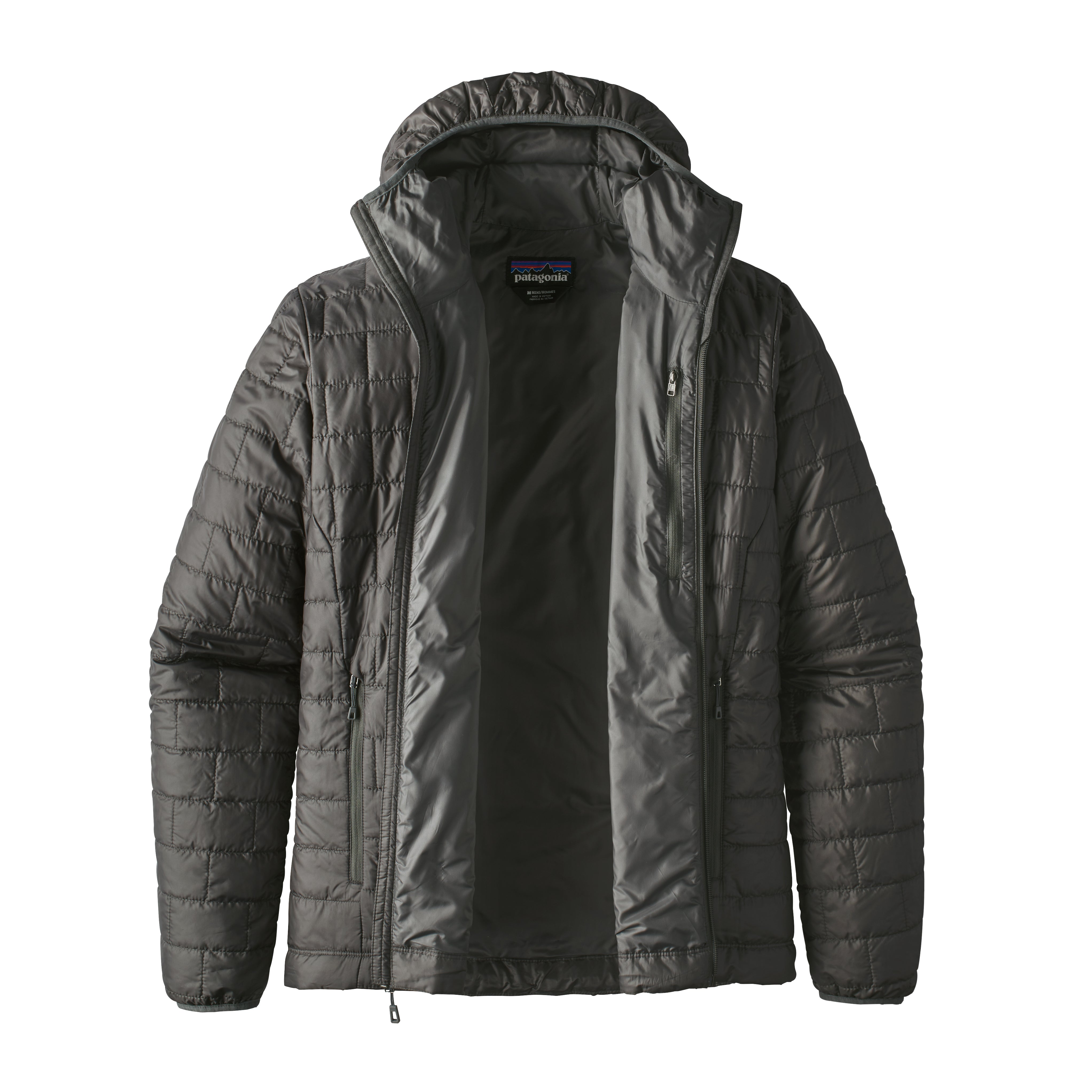 Patagonia men's nano puff forge clearance grey