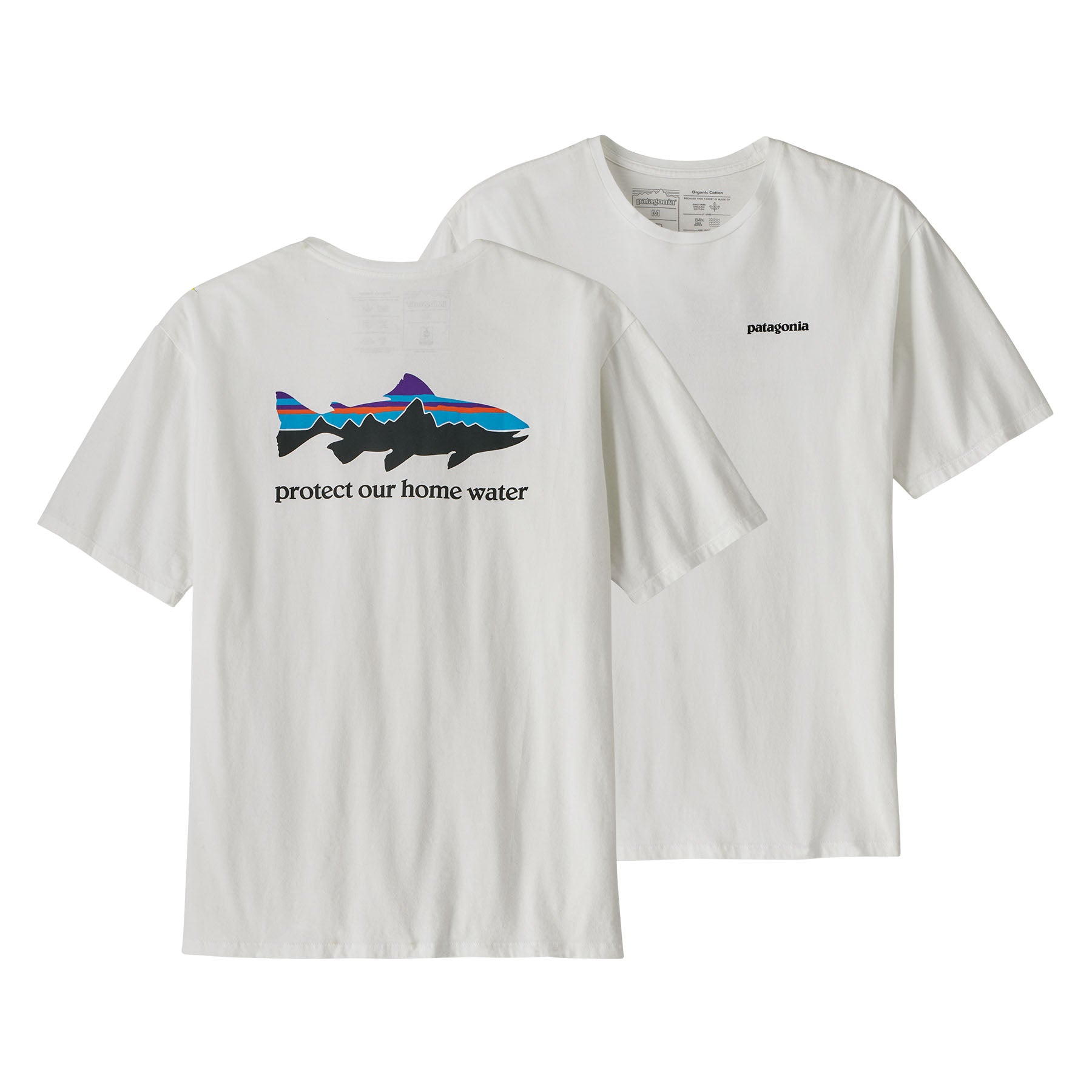 希少】patagonia Organic Cotton TROUT Tee - メンズファッション