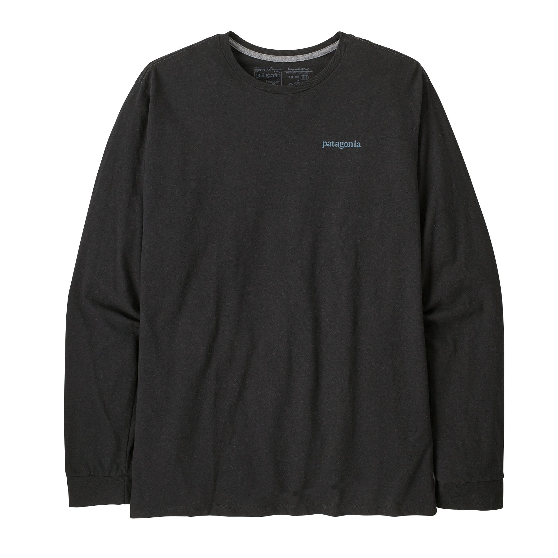 Men's Long-Sleeved Line Logo Ridge Responsibili-Tee®