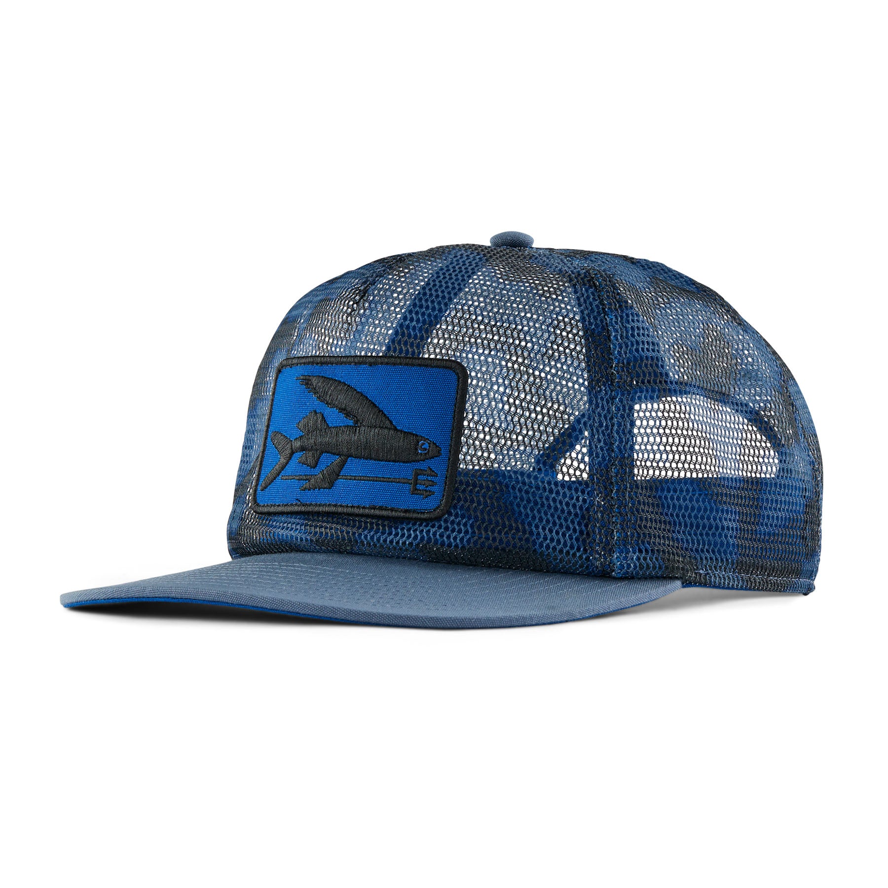 Patagonia Breezefarer Mesh Cap - Flying Fish Fork: Clouds Utility 