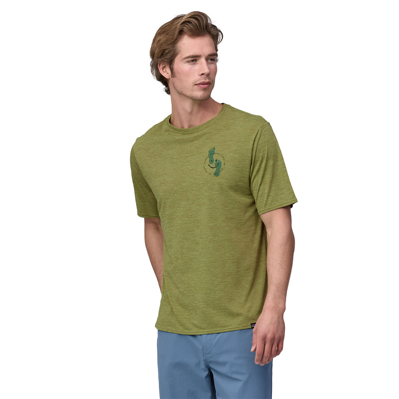 Patagonia Men's Capilene® Cool Daily Graphic Shirt - Lands - Trail ...