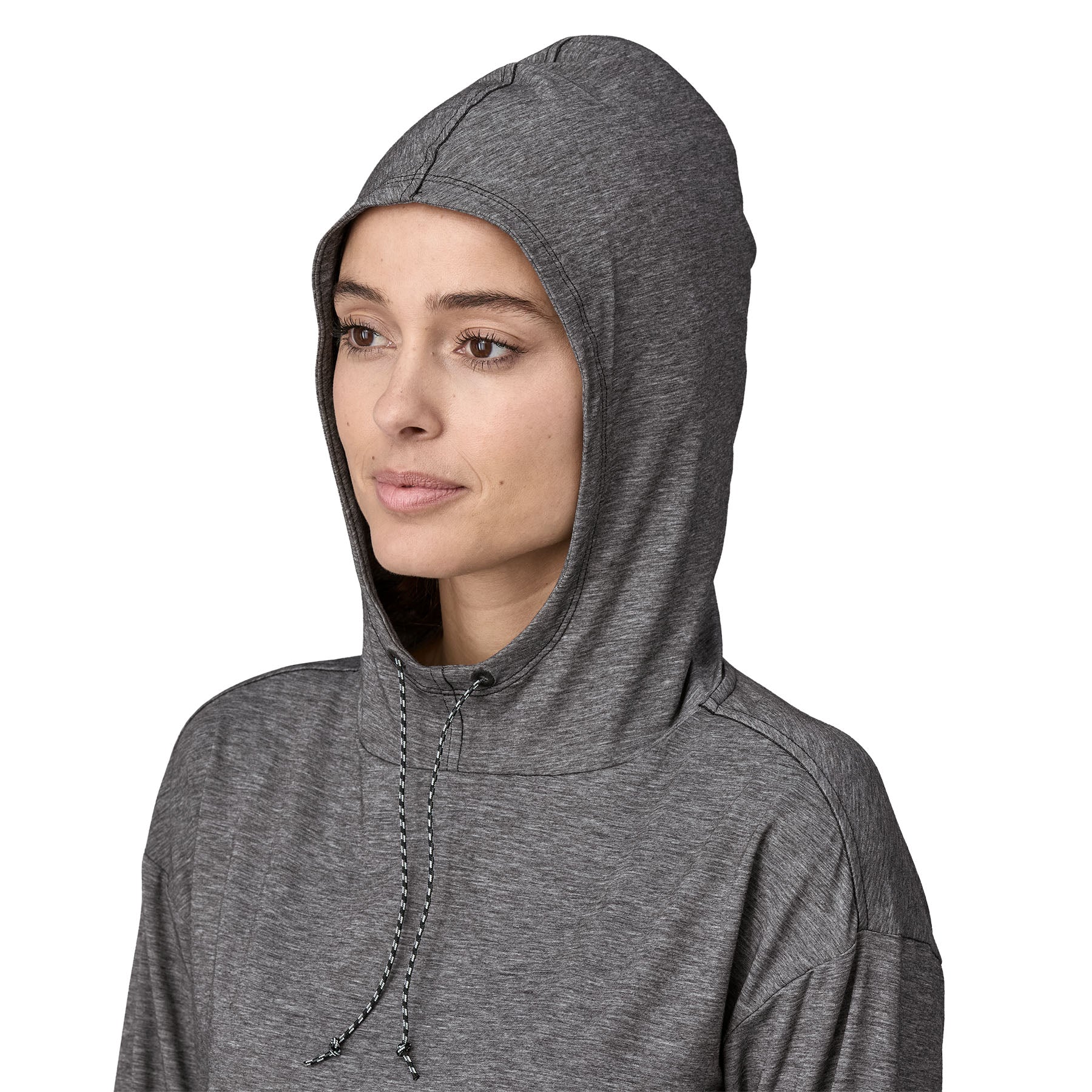 Women's Long-Sleeved Glorya Hooded Top