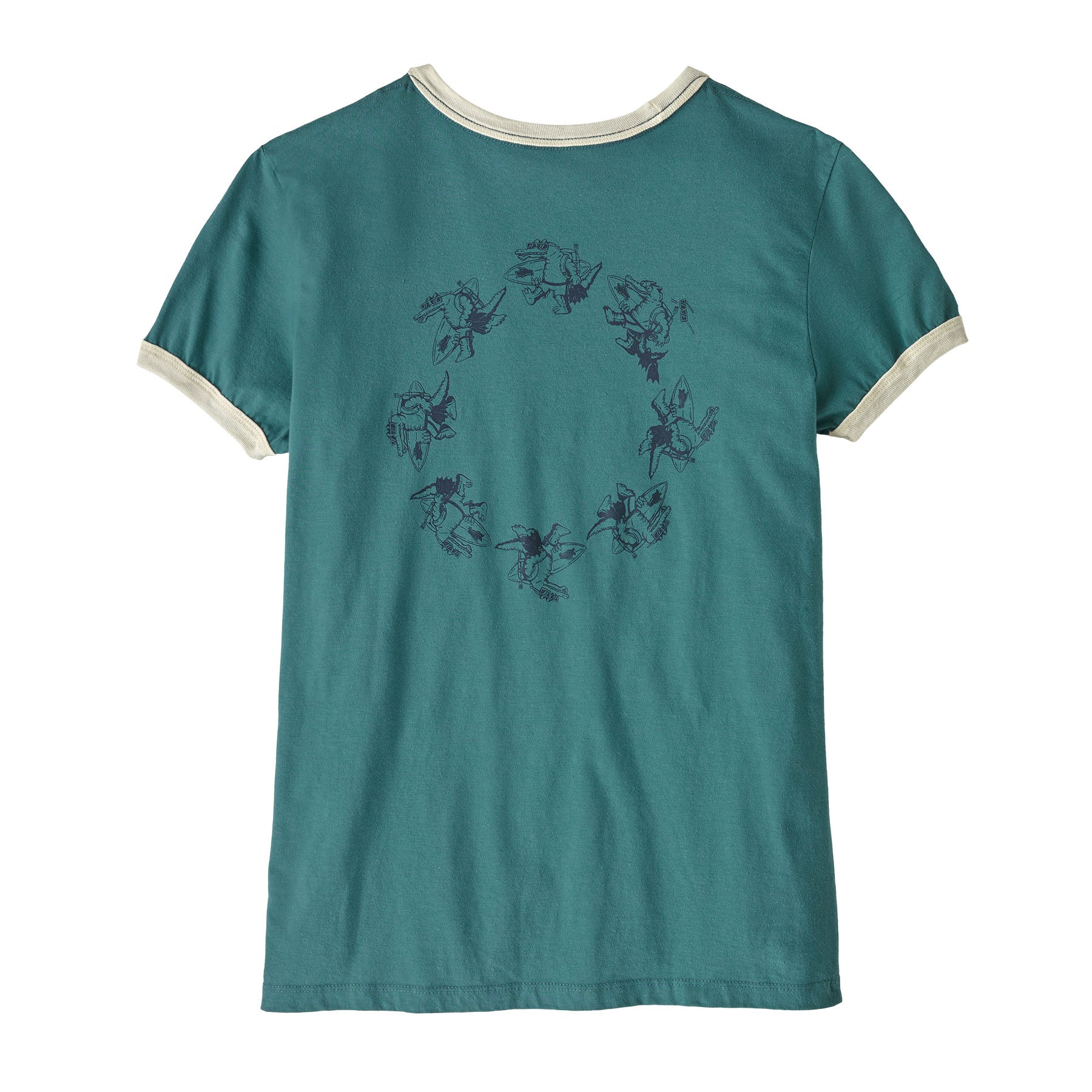 Women's Water People Organic Ringer Tee